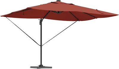 Immagine prodotto di Ombrellone Terracotta 352 x 251 x 265 cm Poliestere e Alluminio