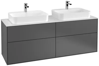 Produktbild von Villeroy & Boch V&B Waschtischunterschrank FINION 1600x603x501 Abdpl wh/anth ma