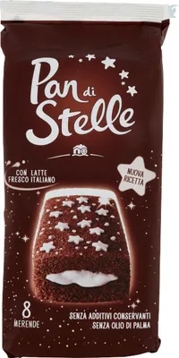 Zdjęcie produktu dla Herbatniki Merendine 8szt 280g - Pan di Stelle
