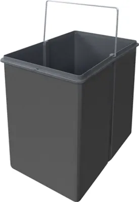 Produktbild von Naber Ersatzeimer, anthrazit (20 Liter). Ersatzeimer.  - Mülleimer