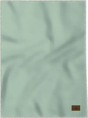 Produktbild von Wohndecke SANSIBAR BL 150x200 cm grün Decke Kuscheldecke Sofadecke