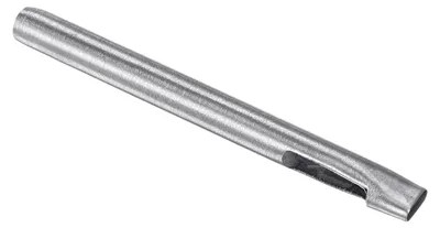 Ovale Lochzange 3x8 mm, flach, aus Stahl, für Leder