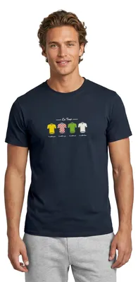 Produktbild von Spreadshirt Trikos Der Tour | Radsport Männer T-Shirt, L, Navy