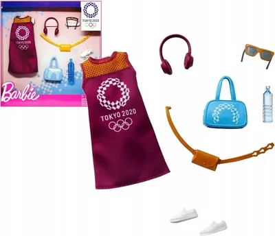 Produktbild von Barbie Tokio 2020 Kleidungsset mit Zubehör