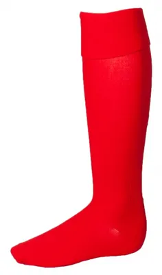 Produktbild von Fußballsocken Uni Rot Größe 41/46