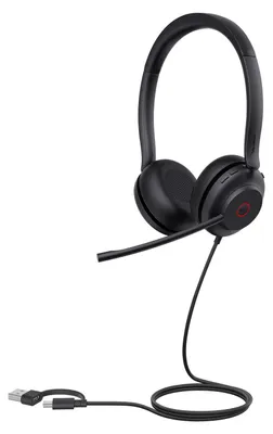 Productafbeelding van Yealink UH35 Dual - Hoofdtelefoon - Over-ear - Bekabeld