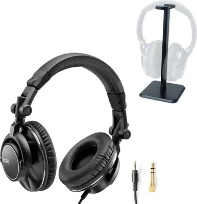 Produktbild von Hercules HDP DJ60 DJ Kopfhörer mit Tisch-Stativ
