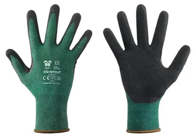 Immagine prodotto di Neri Safety Guanti Antitaglio Nitcut 332 Polietilene/Nitrile Taglia 8 - Confezione 12 Paia