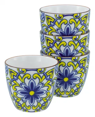 Produktbild von CreaTable, 21885, Aladin Blau, Becher 4-tlg, Steinzeug