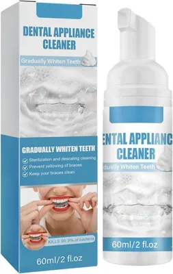 Produktbild von Reinigungsschaum für Aufbewahrungsgeräte, 60 ml, zur Mundhygiene
