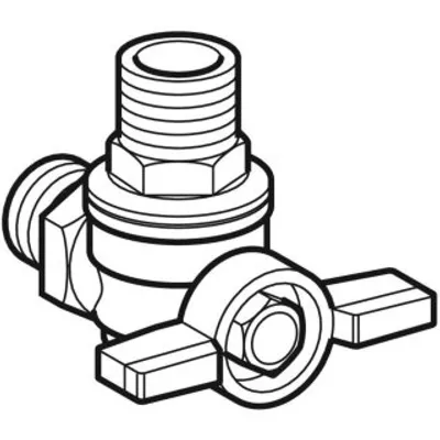 Produktbild von Geberit 241333001 Eckventil für Urinal 1 Liter