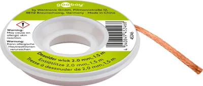 Zdjęcie produktu dla goobay oplot do rozlutowywania 2,0 mm (luzem)