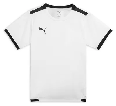 Produktbild von PUMA Unisex Kinder Teamliga Jersey Jr Shirt, Puma White-puma Black, 152 EU