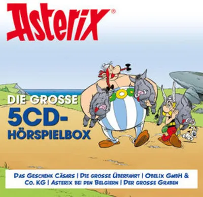 Image de Astérix - Le grand coffret audio de 5 CD Vol. 5