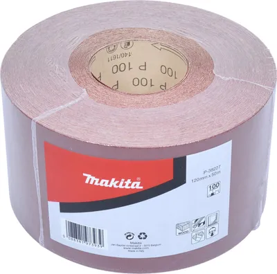 Produktbild von Makita Schleifpapier-Rolle, 120 mm x 50 m, K100 120 mm x 50 m - K100