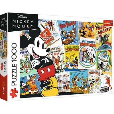 Produktbild von Trefl PUZZLE 1000 In Mickey's World 10741