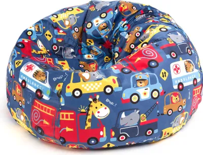 Produktbild von Ecopuf - Sitzsack Bean Bag mit Füllung, Samt, 90 x 50 cm, Sakwa M Muster Dg72