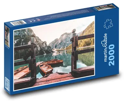 Obrázok produktu pre martinpuzzle – Puzzle 2000 – Dolomity – Taliansko, jazero
