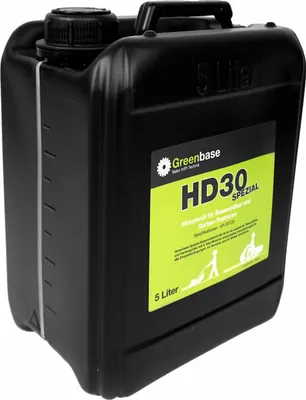 Produktbild von ! Greenbase SAE 30 Rasenmäheröl HD30 | 4-Takt Einbereichsöl 5-Liter