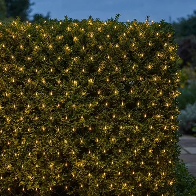 Immagine prodotto di Catena luminosa a LED, 300 x 150 cm, per esterni, luce bianca calda, decorazione per giardino, tenda luminosa con 320 LED