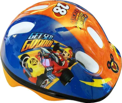 Immagine prodotto di Casco per Bambino Misura 44-48 cm con Fori di Aerazione con Licenza Mickey Mouse