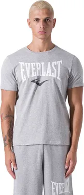 Produktbild von Everlast Fitted Logo Kurzarm-t-shirt Grau M Mann Grau M