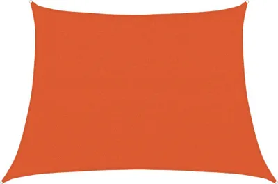 Immagine prodotto di vidaXL Tenda da sole 160 g/m² forma trapezoidale arancione 4/5x3 m HDPE