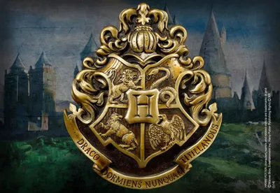 Zdjęcie produktu dla Dekoracja ścienna Harry Potter Herb Szkoły Hogwart 28 x 31 cm