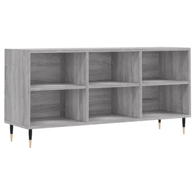 Zdjęcie produktu dla vidaXL Szafka pod TV Szara Sonoma 103,5x30x50 cm Materiał drewnopochodny
