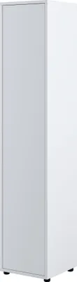Produktbild von Regalschrank 45x218x46 cm Bed Concept Lenart BC-21 1-türiger Schrank für vertikale Schrankbetten Weiß matt