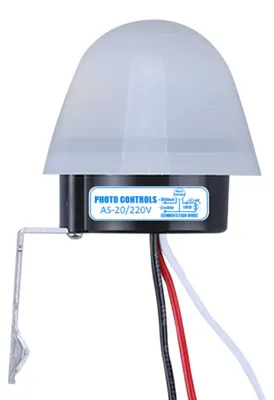 2er-Pack AS-20 220V 10A wasserdichter Lichtsensor-Schalter