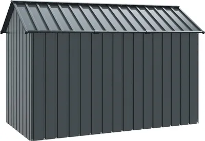 Produktbild von "2026 Promotion" Vogelkäfig Anthrazit 215x112x141 cm Verzinkter Stahl - Vogelkäfige CC25244
