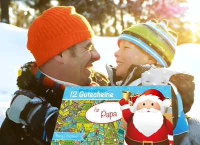 Produktbild von RNK Gutscheinhefte für Papa Weihnachten Idee & Stil 150x80mm