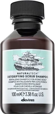 Produktbild von Davines Detoxifying Scrub Shampoo, 100 ml, Shampoo, Frauen, Schutz, Klärend, Glanz, Weichmachend, Flasche, AQUA / WATER / EAU, SODIUM LAUROYL METHYL ISETHIONATE, GLYCERIN, COCAMIDOPROPYL BETAINE, DISODIUM...