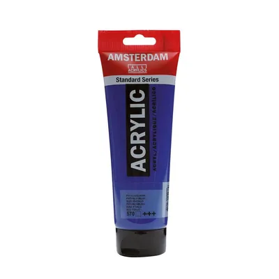 Obrázok produktu pre Amsterdam 17095702, Modrá, Akrylová farba, Tekutina a gél, 120 ml