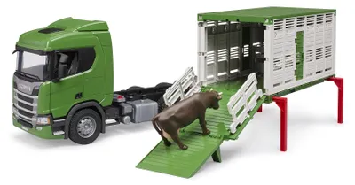 Obrázok produktu pre BRUDER Scania Super 560R, Nákladné auto, 4 rok / roky, Akrylonitrilbutadienstyren (ABS), Plast, Zelená, Biela