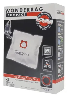 Produktbild von Rowenta WB305140, Mikrofaser, 3 l, Power Space, Minispace, Compacteo, Compacteo Ergo