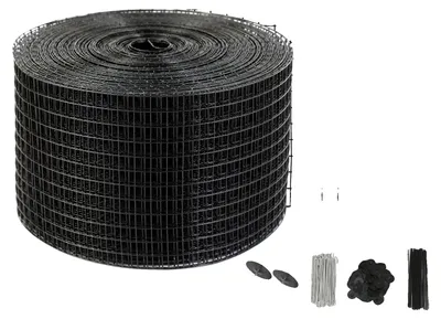 Immagine prodotto di VEVOR protezione dagli uccelli per moduli solari, 20,3 cm x 30,5 m, rete di protezione dai piccioni per impianti solari con 70 elementi di fissaggio in acciaio inox, protezione dei moduli solari con rivestimento in PVC antiruggine, rete in rotoli da 1,27 cm