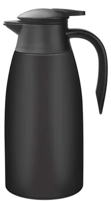 Immagine prodotto di Bollitore da caffè in acciaio inossidabile da 2 litri, a doppia parete isolata sottovuoto, con chiusura rapida