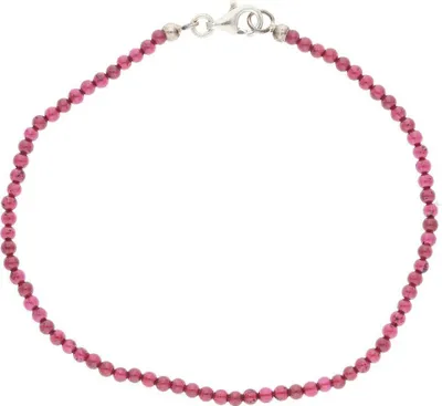 Produktbild von JuwelmaLux Granatarmband 925 Silber JL30-03-4522 20 cm