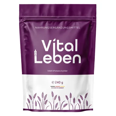Produktbild von Vital Leben Pulver | Für Ihre körperliche Balance | | 240g Inhalt
