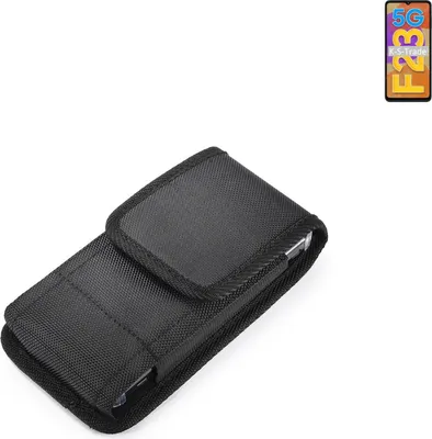 Produktbild von Holster Gürteltasche kompatibel mit Samsung Galaxy F23 5G Holster Gürtel Tasche wasserabweisend Handy Hülle Schutz Hülle Outdoor schwarz K-S-Trade
