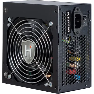Produktbild von Inter-Tech HIPOWER SP-650, 650 W, 100 - 240 V, 50 - 60 Hz, 10 A, 120 W, 520 W
