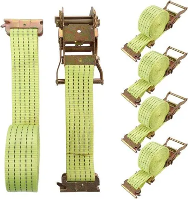 Image de Sangles de serrage à cliquet, 45 m, 4 pièces, nylon