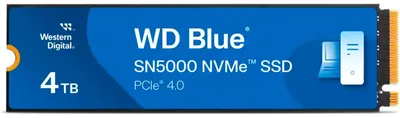 Produktbild von Western Digital WD Blue SN5000 SSD 4TB WDS400T4B0E, M.2 2280, PCIe 4.0 x4 bis zu 5500/5000MB/s lesen/schreiben
