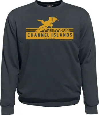 Produktbild von Übergrößen Sweatshirt AHORN SPORTSWEAR Channel Island orange Iron Grey 4XL