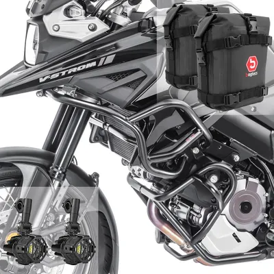 Produktbild von Set Sturzbügel + Scheinwerfer für Suzuki V-Strom 1050 / DE 20-25 + Tas