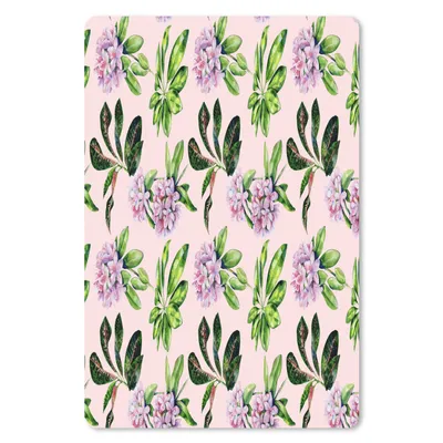 Produktbild von MuchoWow® Mauspad Mousepad Blumen - Blätter - Hortensie 18x27 cm - Mousepads - Maus Mat - Pad - Mausunterlage