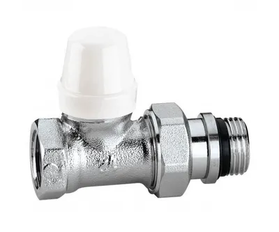 Obrázok produktu pre Radiátorová spojka priama, regulačná 3/8"