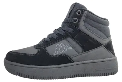 Immagine prodotto di Kappa: Scarpe da bambino, stivali con lacci, colore nero, modello casual